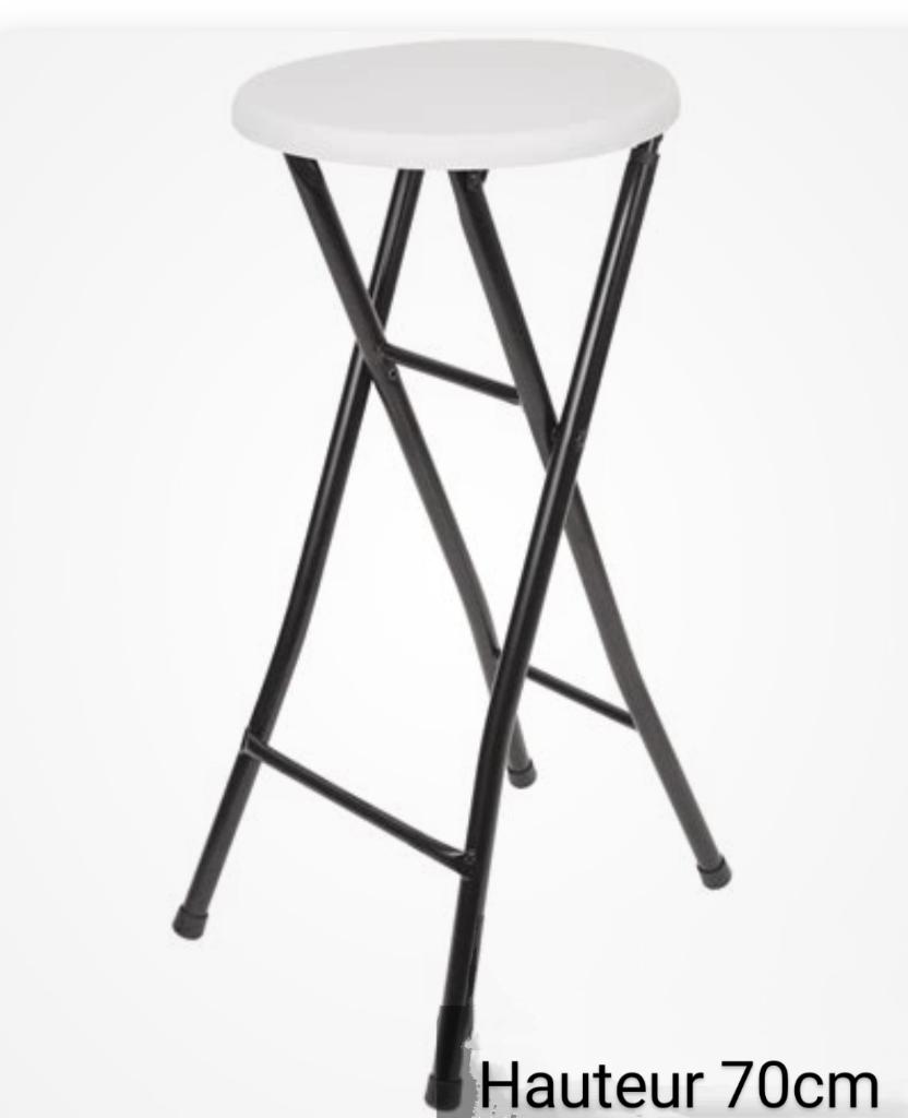 Tabouret Action, 1 tabouret, Comme neuf, Synthétique, 60 à 90 cm