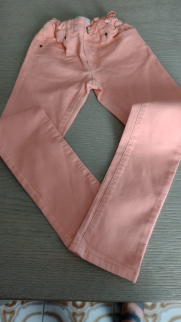 BEL & BO oranje broek maat 146, Broek, Meisje, Ophalen of Verzenden, Zo goed als nieuw