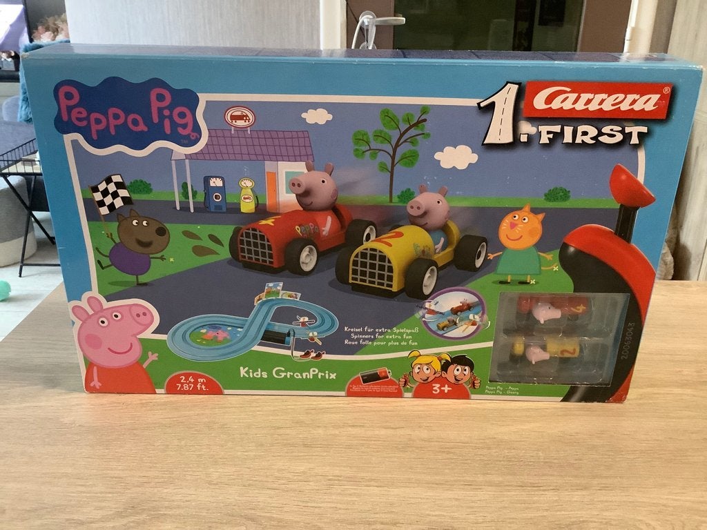 Peppa Pig 1first racebaan (Nieuw), Racebaan, Carrera, Nieuw, Ophalen of Verzenden