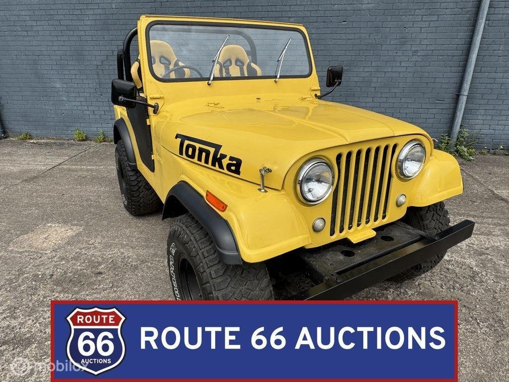 Jeep CJ5 | 1975 | Route 66 Auctions, Autos, Jeep, Achat, Entreprise, Boîte manuelle