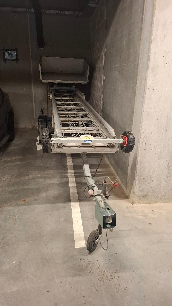 2007 Paus easy 18m elektrische aanhangerlift, Ophalen