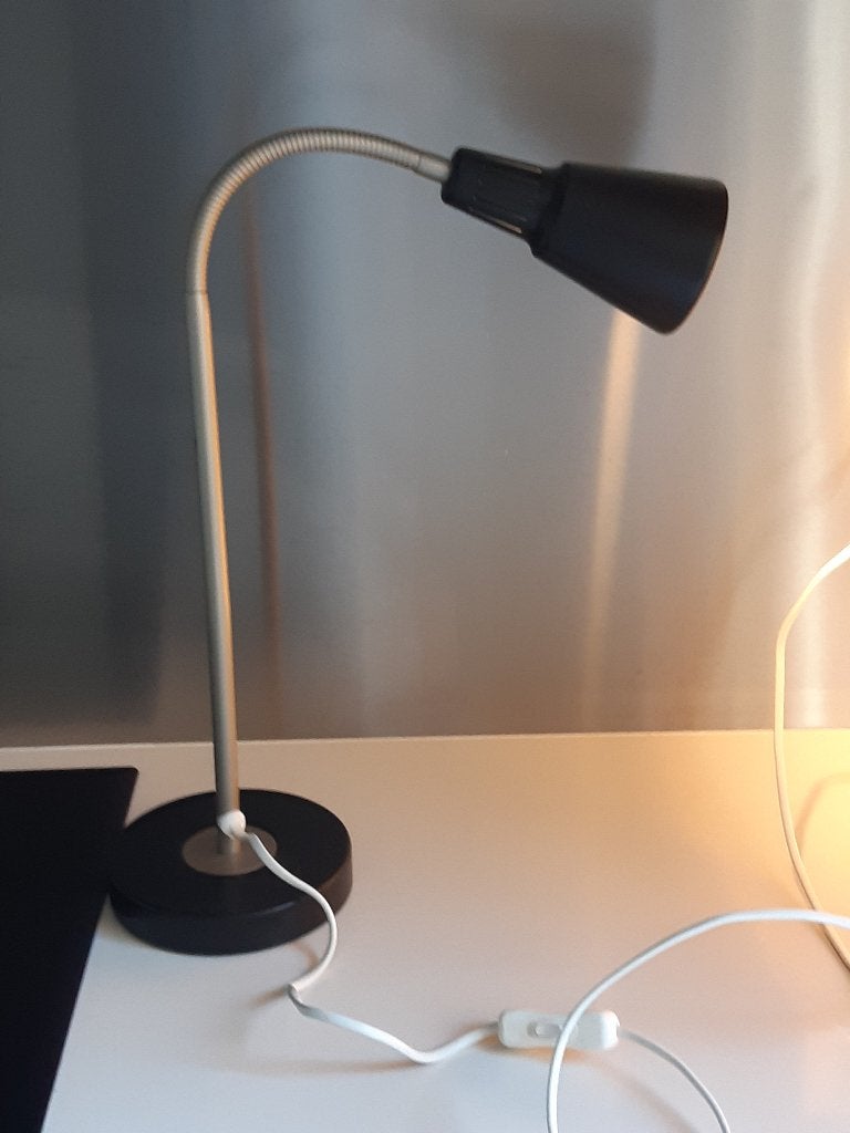 bureau lamp ikea, Bureaulamp, 44 cm, Ophalen of Verzenden, Zo goed als nieuw