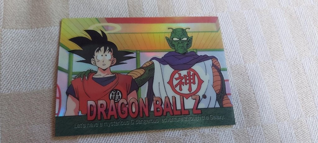 carte Dragonball Z reverse holo Goku et Kami, Enlèvement ou Envoi, Comme neuf, Cartes en vrac