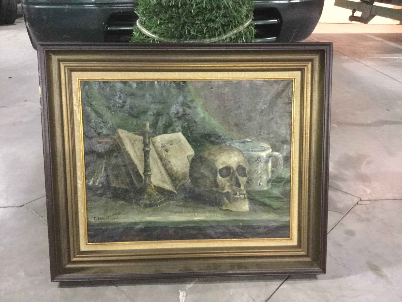 Schilderij, Ophalen, Doek