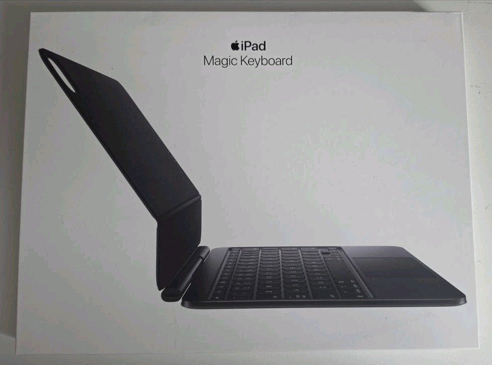 Apple Magic Keyboard iPad Pro 11 inches (2024) AZERTY Black, Gebruikt, Zwart, 11 inch, Ophalen of Verzenden