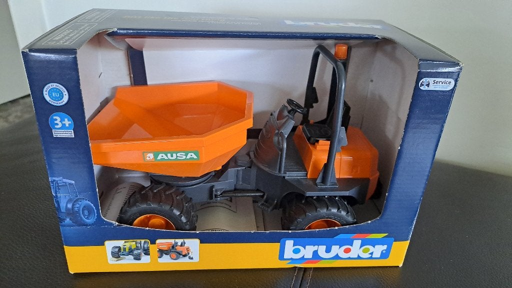 Bruder Ausa mini-dumper, Ophalen of Verzenden, Zo goed als nieuw