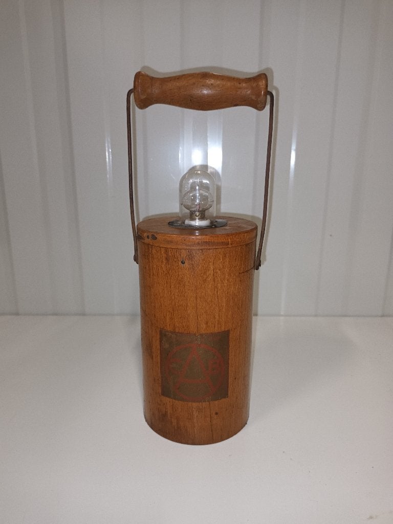 Lampe à batterie en bois Cébéa, Enlèvement ou Envoi