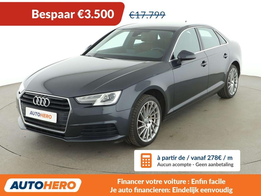 Audi A4 2.0 TFSI Ultra (bj 2017), Auto's, Voorwielaandrijving, 4 deurs, Gebruikt, https://public.car-pass.be/vhr/c14bf57e-f402-4e18-b24d-14fff4047562