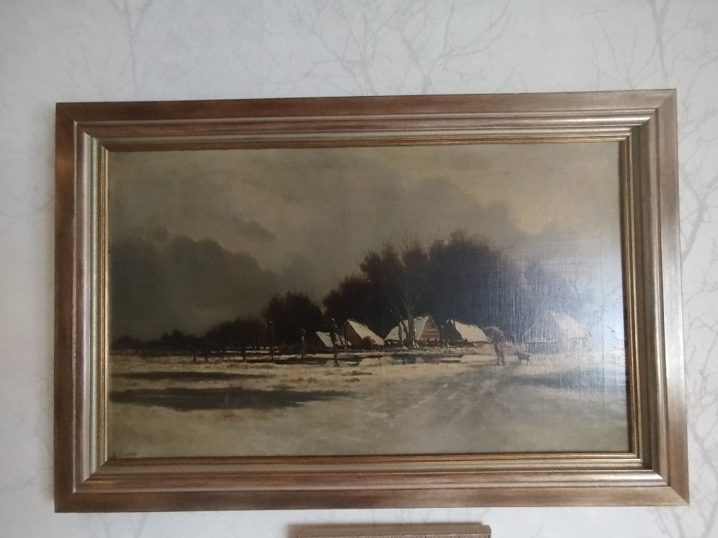 Tafel G.schneider antieke decoratie, Ophalen