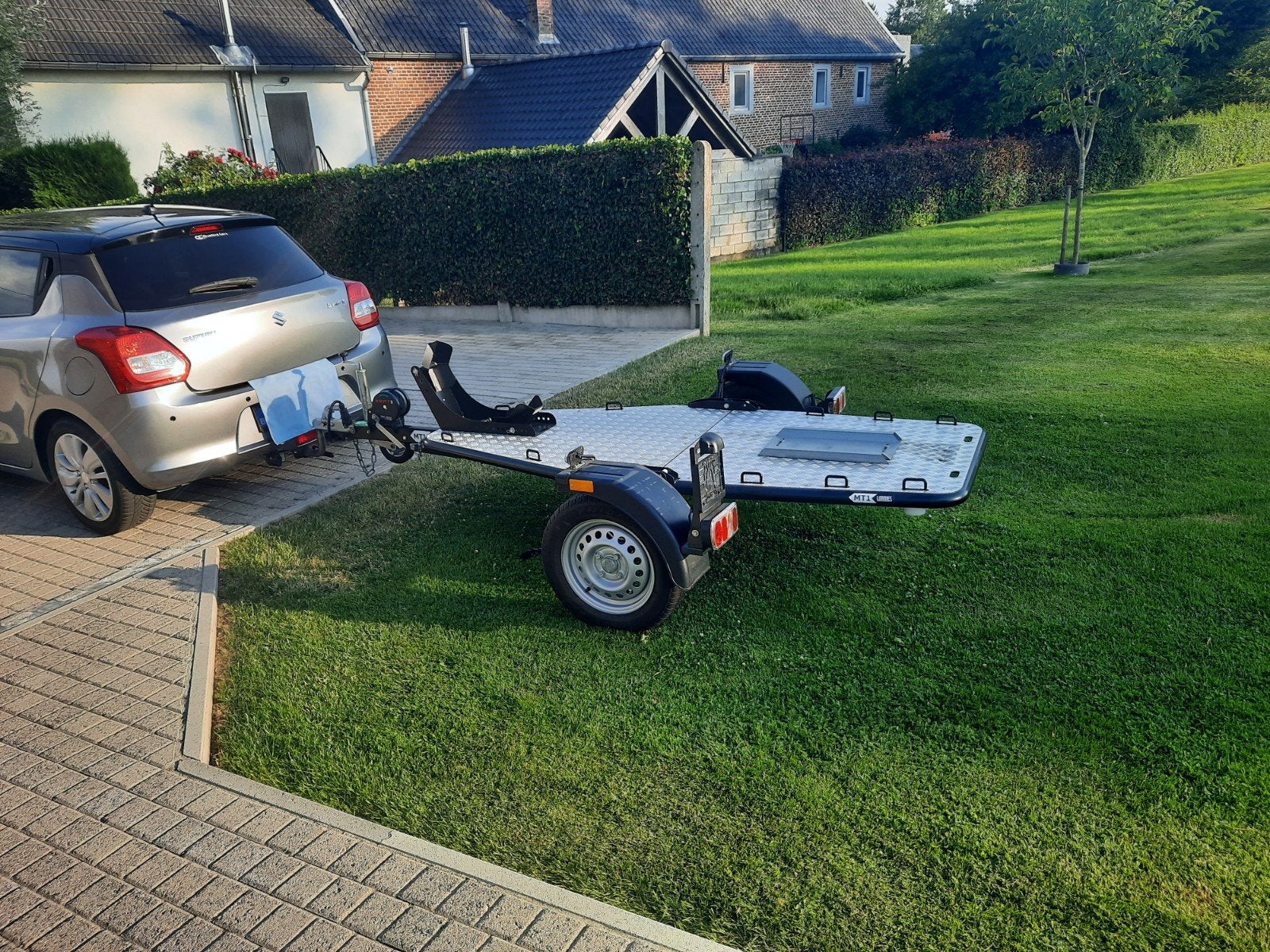 Remorque moto, Autos : Divers, Enlèvement