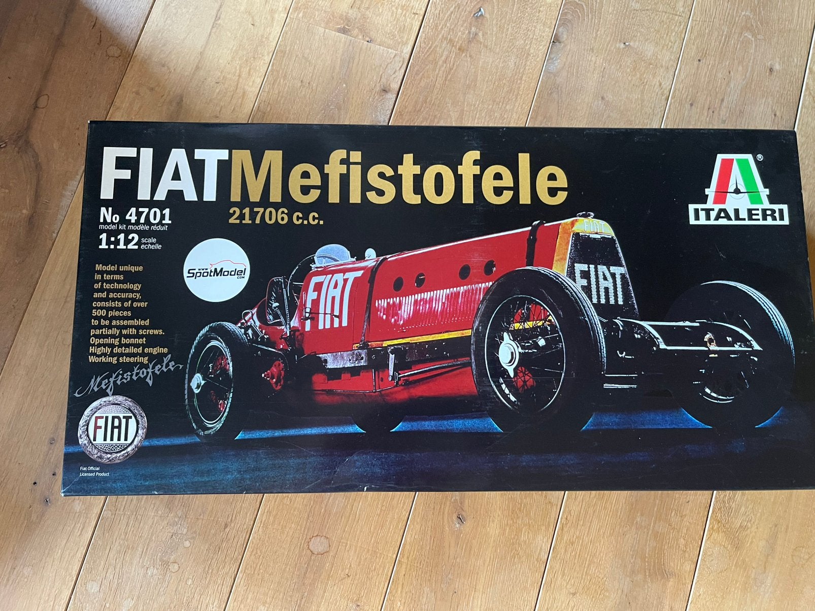 Fiat itareli, Enlèvement, Comme neuf