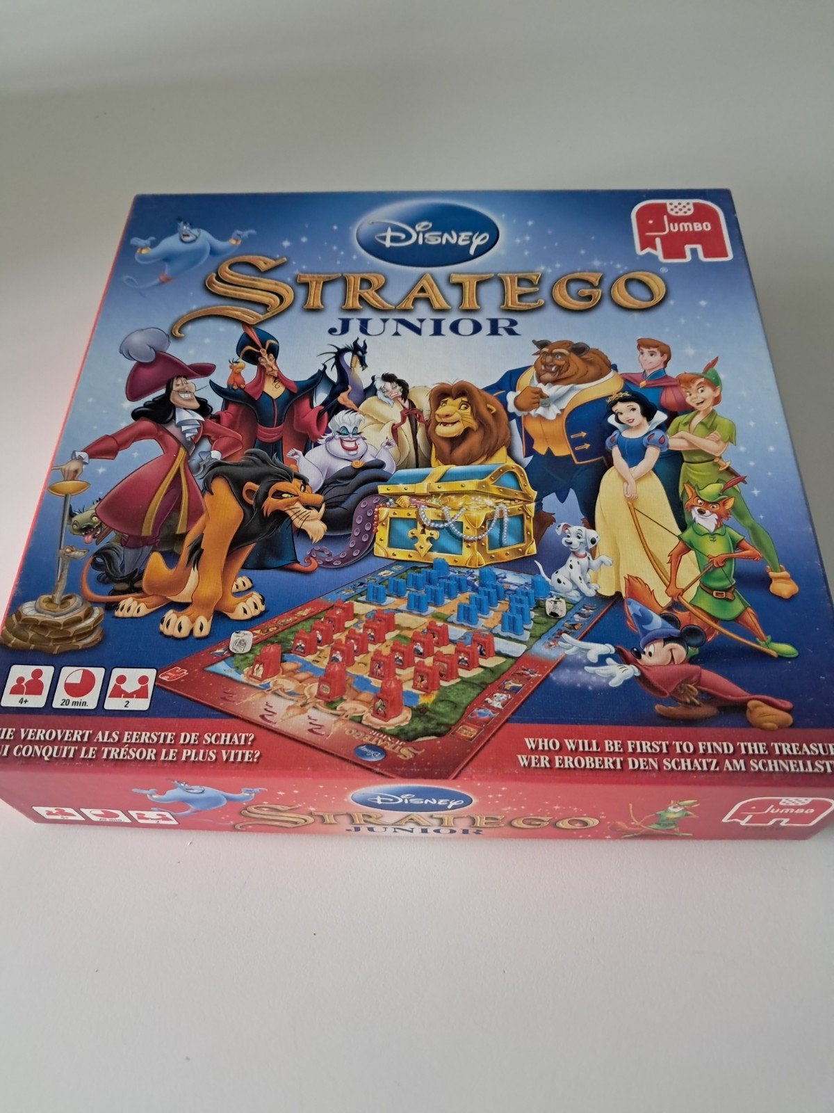 stratego junior, Ophalen