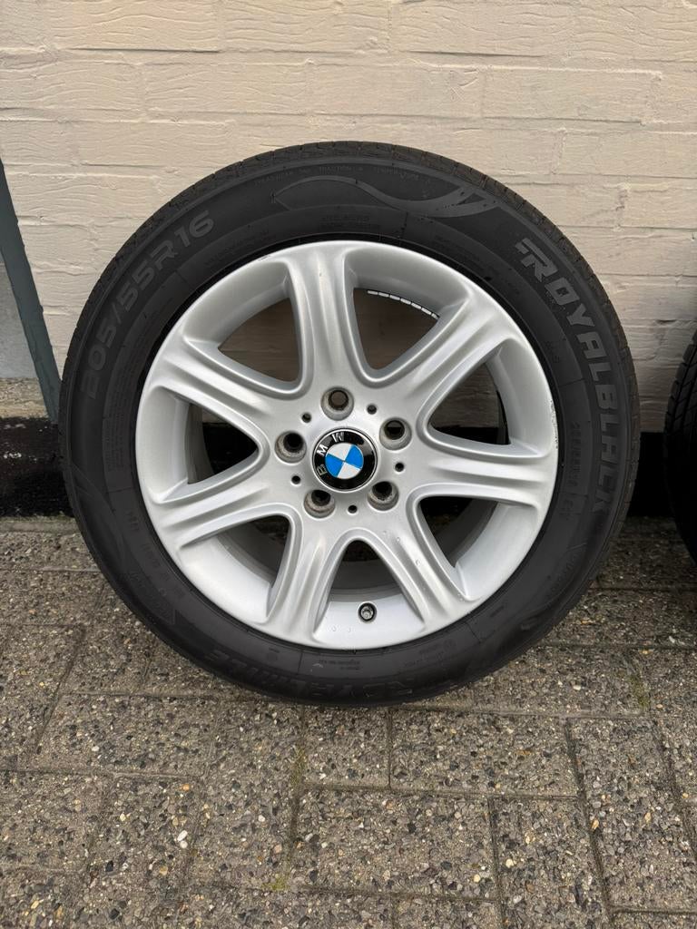 BMW velgen incl banden, Auto-onderdelen, Banden en Velgen, Ophalen, Gebruikt, 16 inch, Banden en Velgen