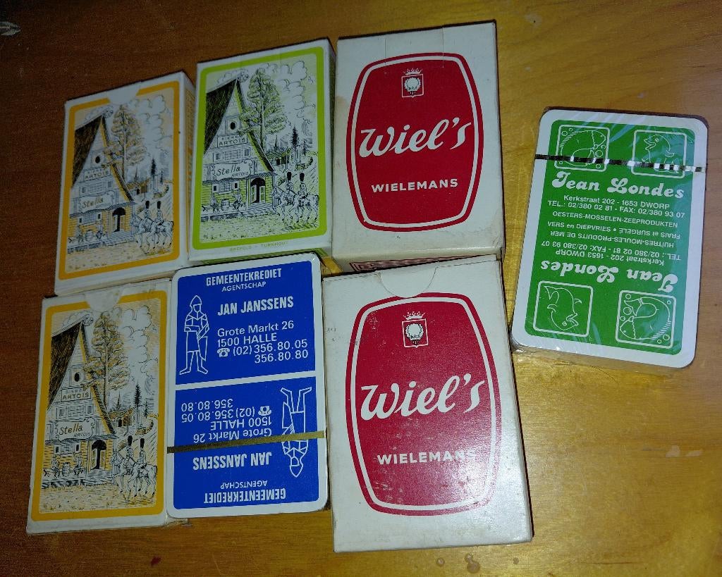 7 Oude spel kaarten nieuw, Enlèvement