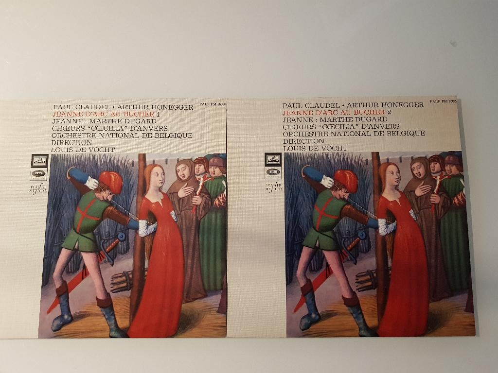 2 vinyles LP Classic Jeanne d'Arc Voix de son maître EMI, Enlèvement ou Envoi, 12 pouces
