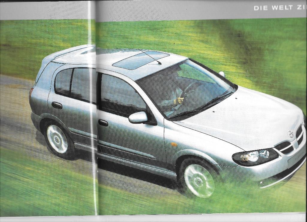 NISSAN ALMERA  2003, Boeken, Auto's | Folders en Tijdschriften, Ophalen of Verzenden, Zo goed als nieuw, Nissan