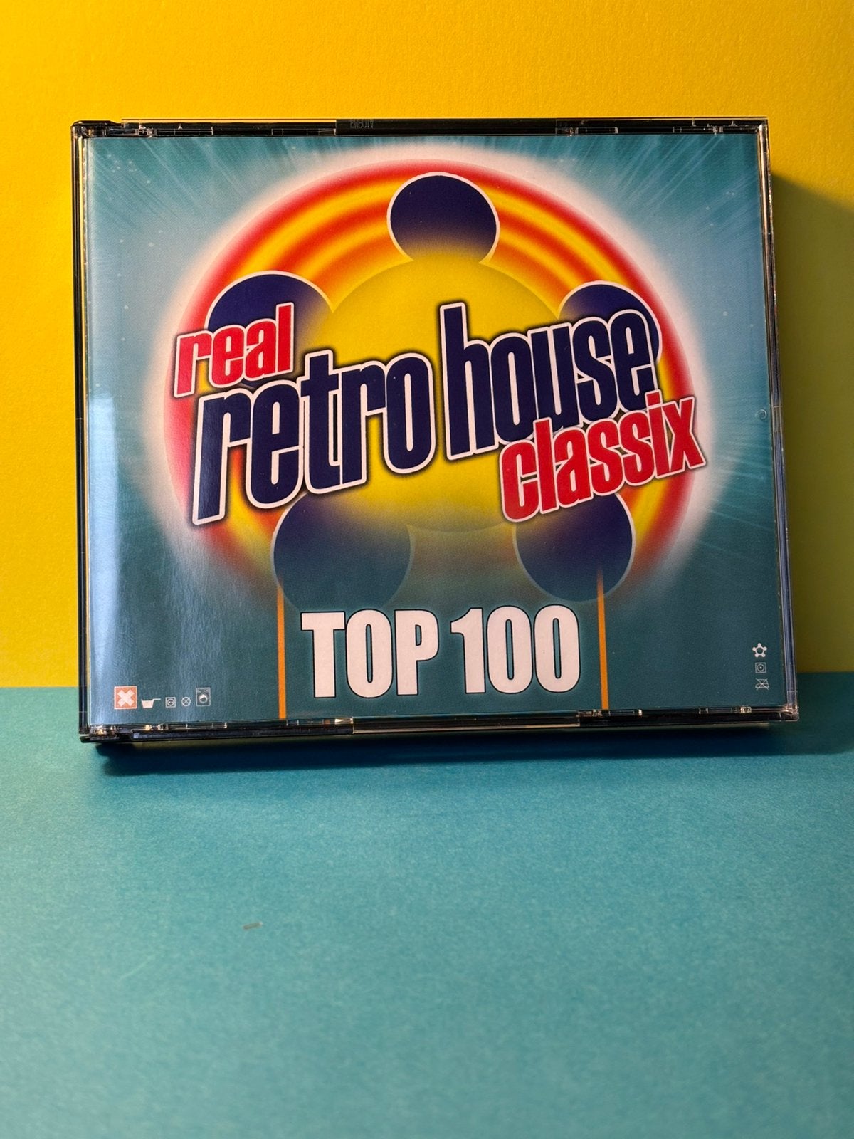 Real retro house classix top 100 / 4cd box, CD & DVD, CD | Dance & House, Envoi, Comme neuf
