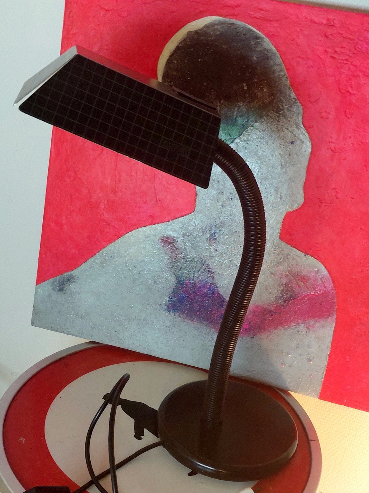 Echte vintage bureaulamp van het bekende Italiaanse merk, Ophalen of Verzenden