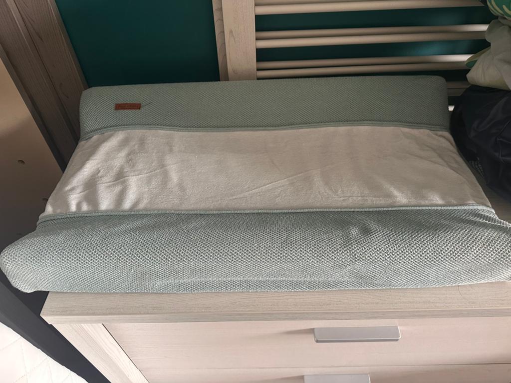 Verschoningskussen met hoes, Kinderen en Baby's, Ophalen, Gebruikt