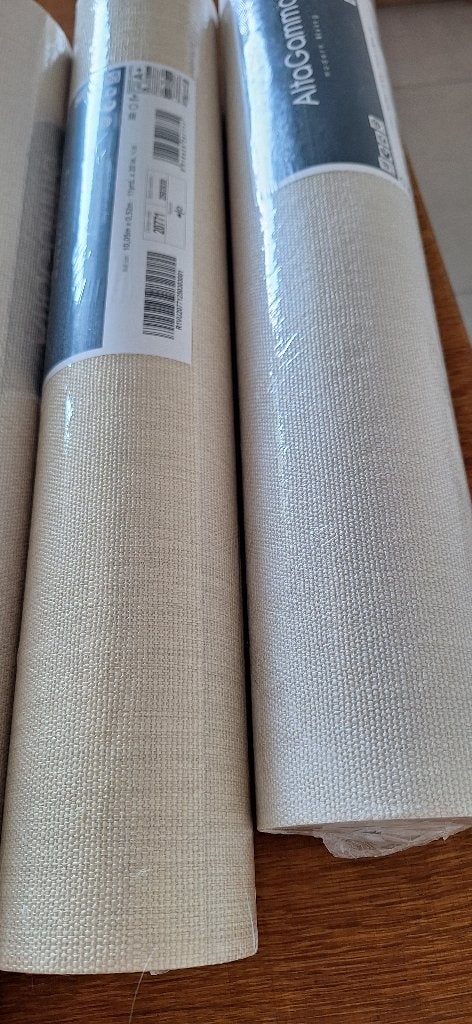 Behangpapier, Ophalen, Vinylbehang, 10 tot 25 m², Zilver