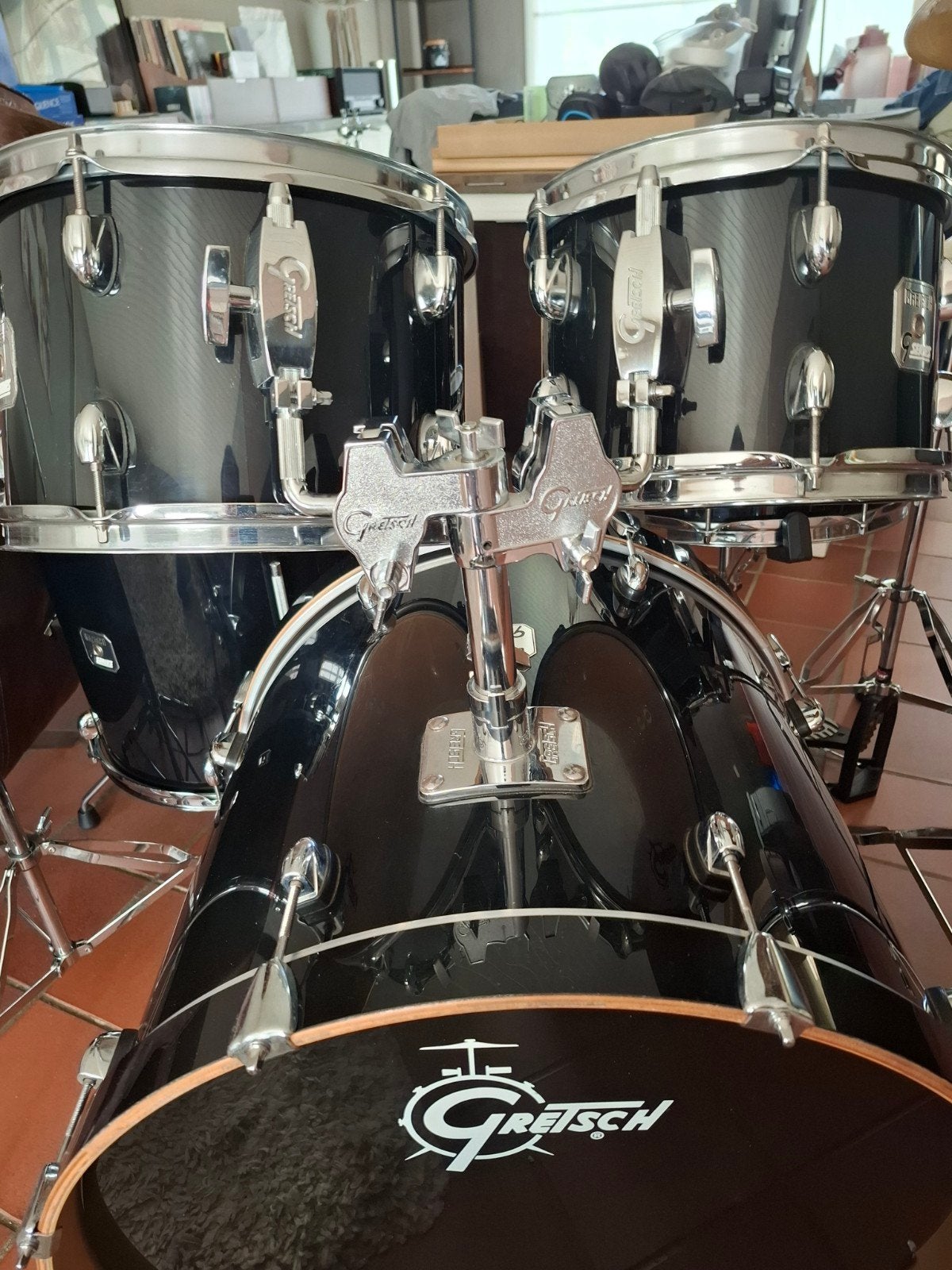 Gretsch G serie compleet drumstel in goede staat, Ophalen, Zo goed als nieuw, Drums of Percussie
