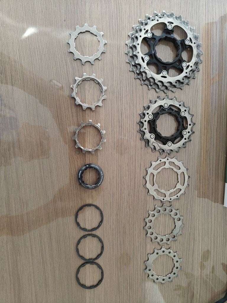 Cassettes pour Shimano 11 vitesses, Vélos & Vélomoteurs, Enlèvement ou Envoi, Comme neuf, Autres types, Shimano