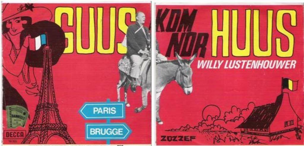 TYPISCH WESTVLAMS - †WILLY LUSTENHOUWER: Guus (Kom nor huus), CD & DVD, Pochette photo, Enlèvement ou Envoi