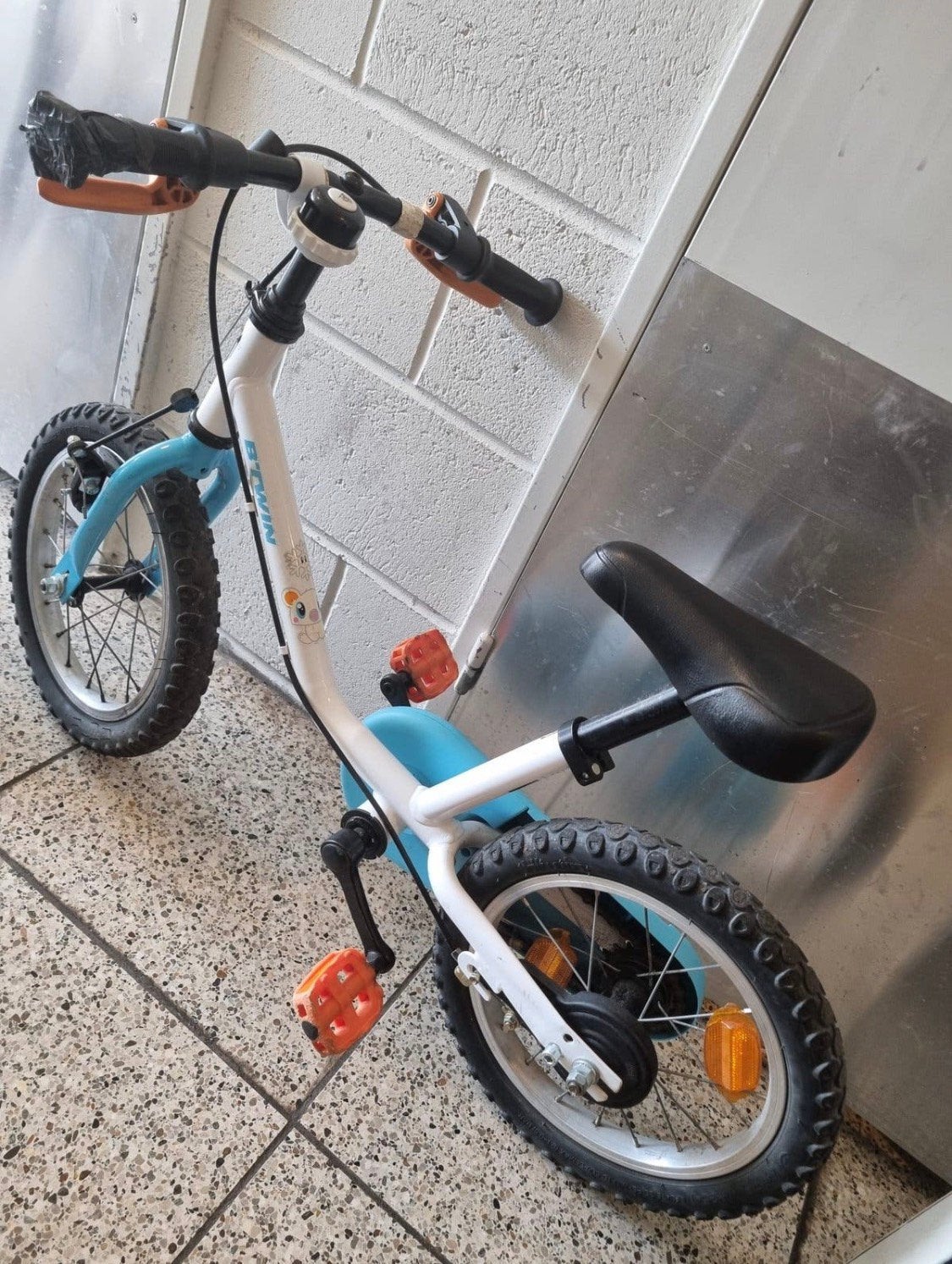 Kinder fiets, Fietsen en Brommers, Fietsen | Kinderfietsjes, Ophalen, Gebruikt, Minder dan 16 inch