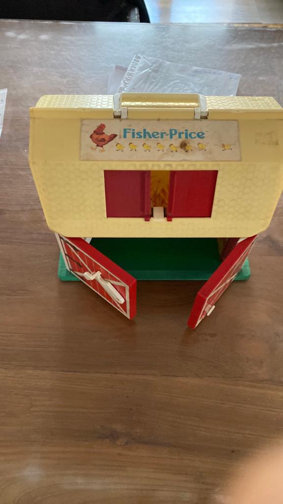 Ficher-Price vintage boerderij met geluid, Kinderen en Baby's, Ophalen, Gebruikt, Met geluid