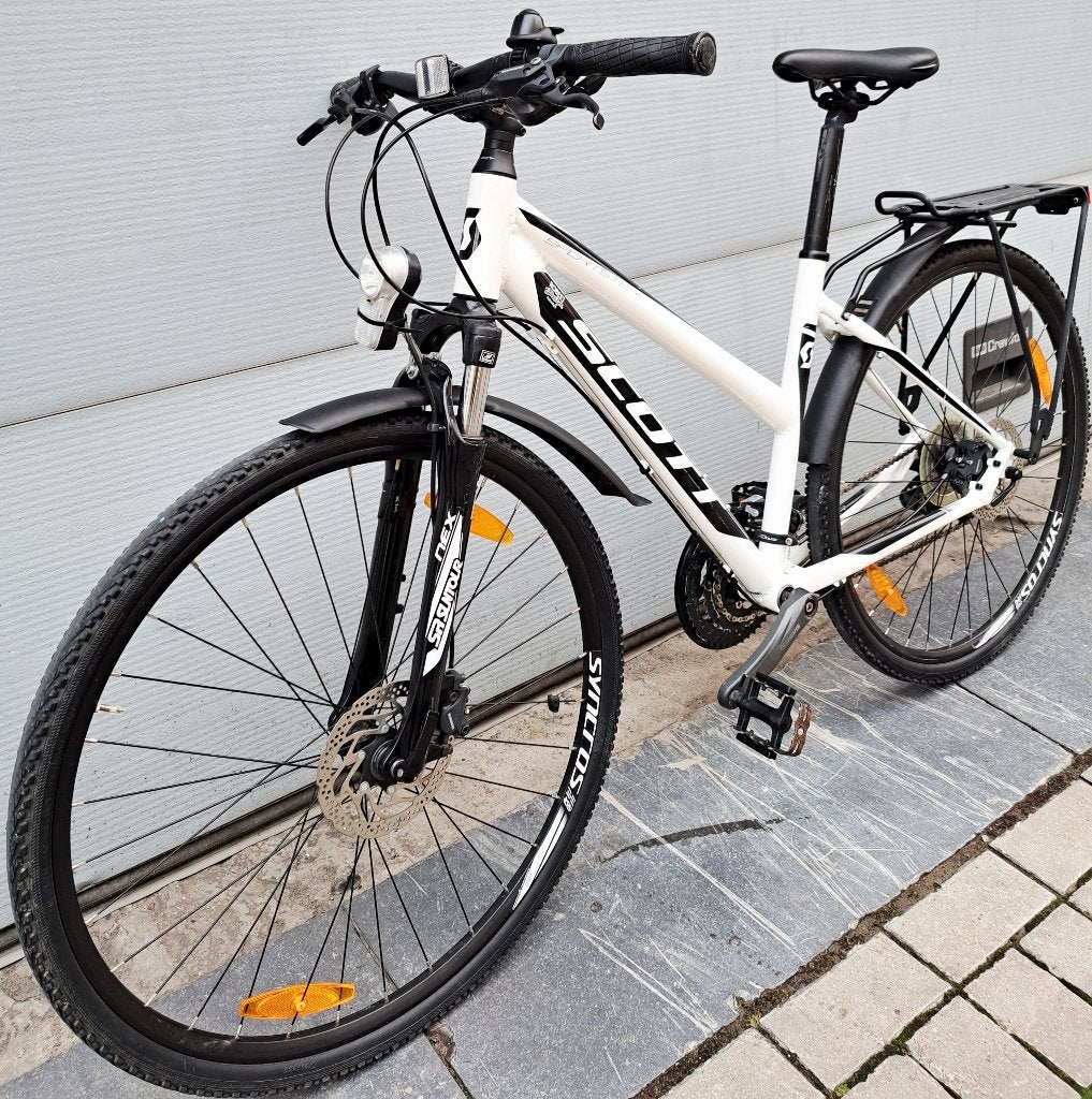 VTC Scott sportster 28pouces prix350€048981/3734, Vélos & Vélomoteurs, Moins de 47 cm, Comme neuf, Enlèvement, Vitesses