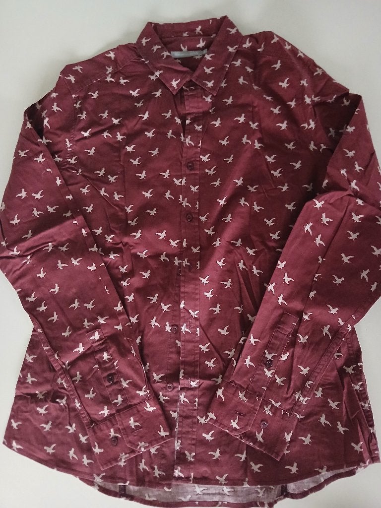 Herenhemd maat medium, Kleding | Heren, Overhemden, 3suises, Overige kleuren, Zo goed als nieuw, Halswijdte 39/40 (M)