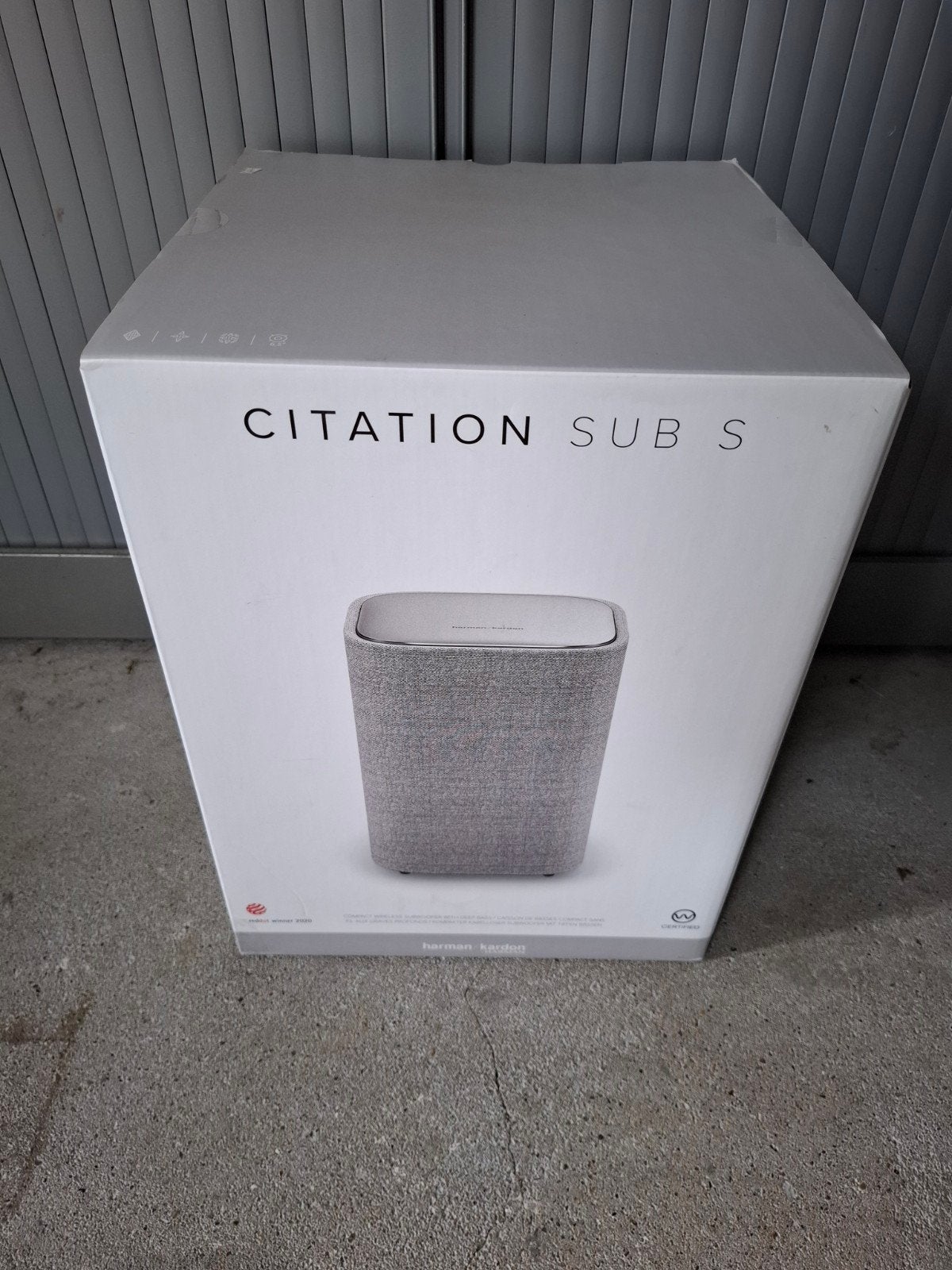 Harman kardon citation sub s, let op afhalen in nederland, TV, Hi-fi & Vidéo, Enlèvement