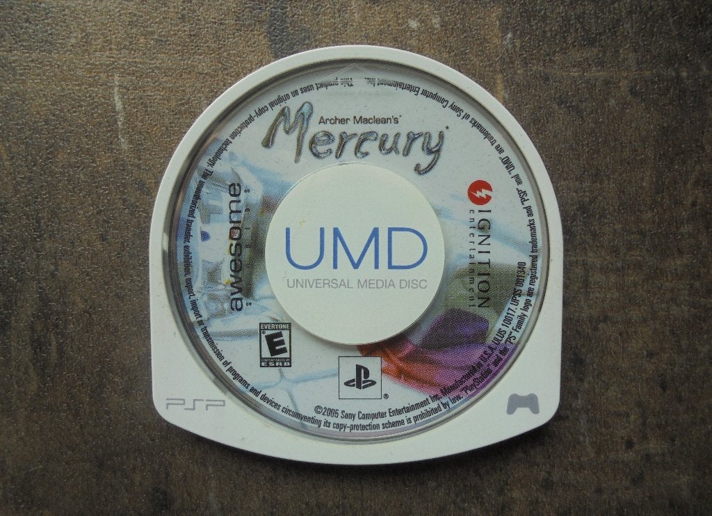 Mercury voor PSP (zie foto's), Consoles de jeu & Jeux vidéo, Jeux | Sony PlayStation Portable, Enlèvement ou Envoi, 1 joueur, Course et Pilotage