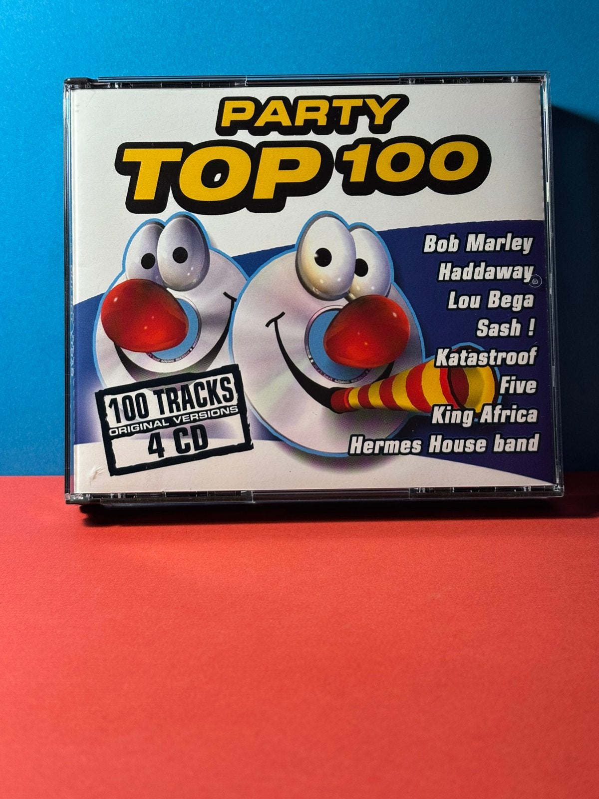 4cd box - Party top 100, Envoi