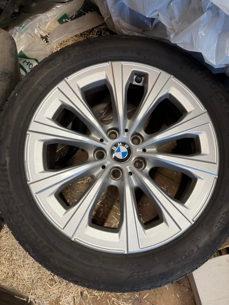 4 Jantes d'origine BMW 17" Style 775 + Pneus Bridgestone, Auto-onderdelen, Banden en Velgen, Ophalen, Banden en Velgen, Nieuw