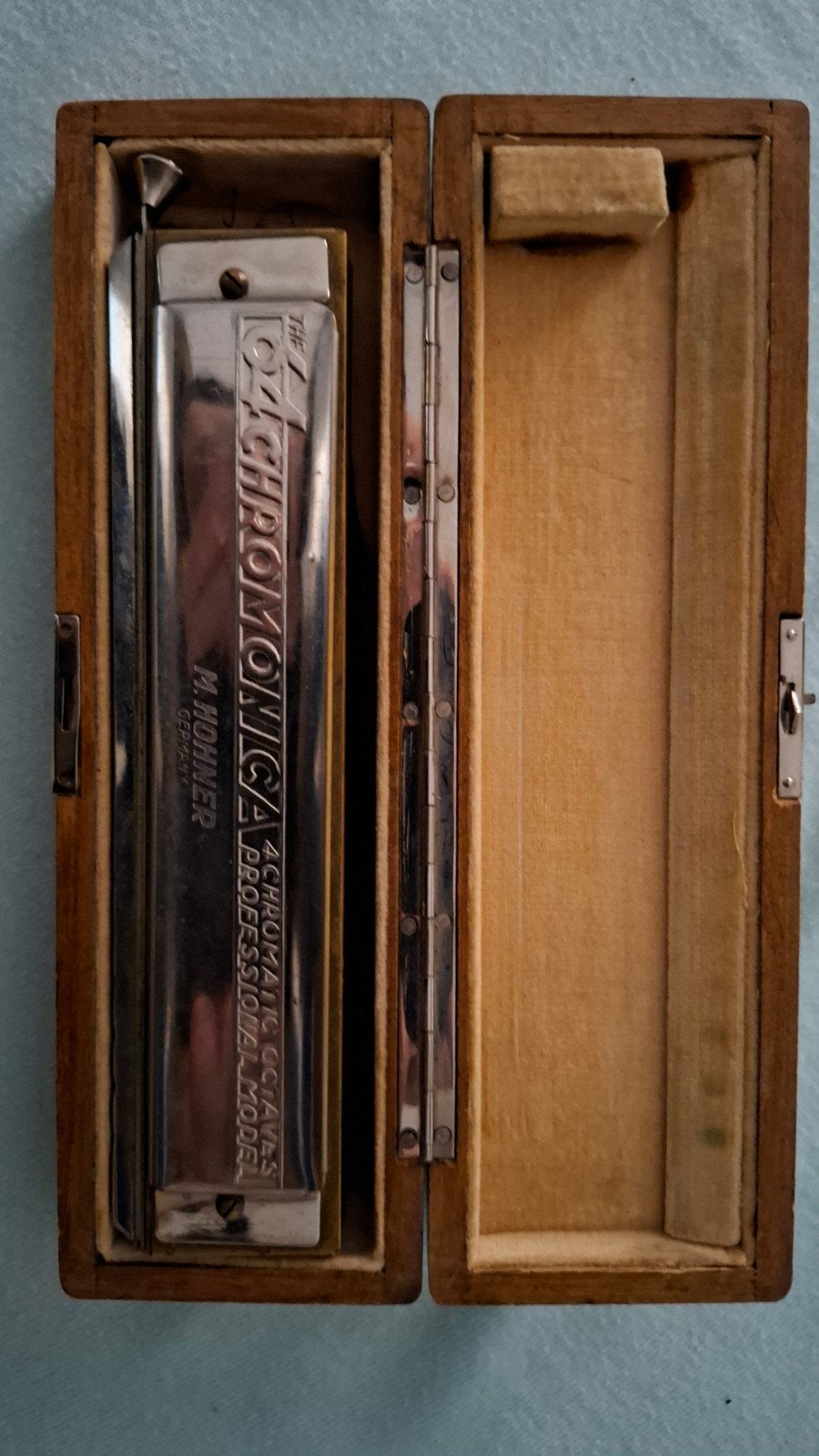 Hohner 64 Chromonica Professional Model,, Ophalen of Verzenden