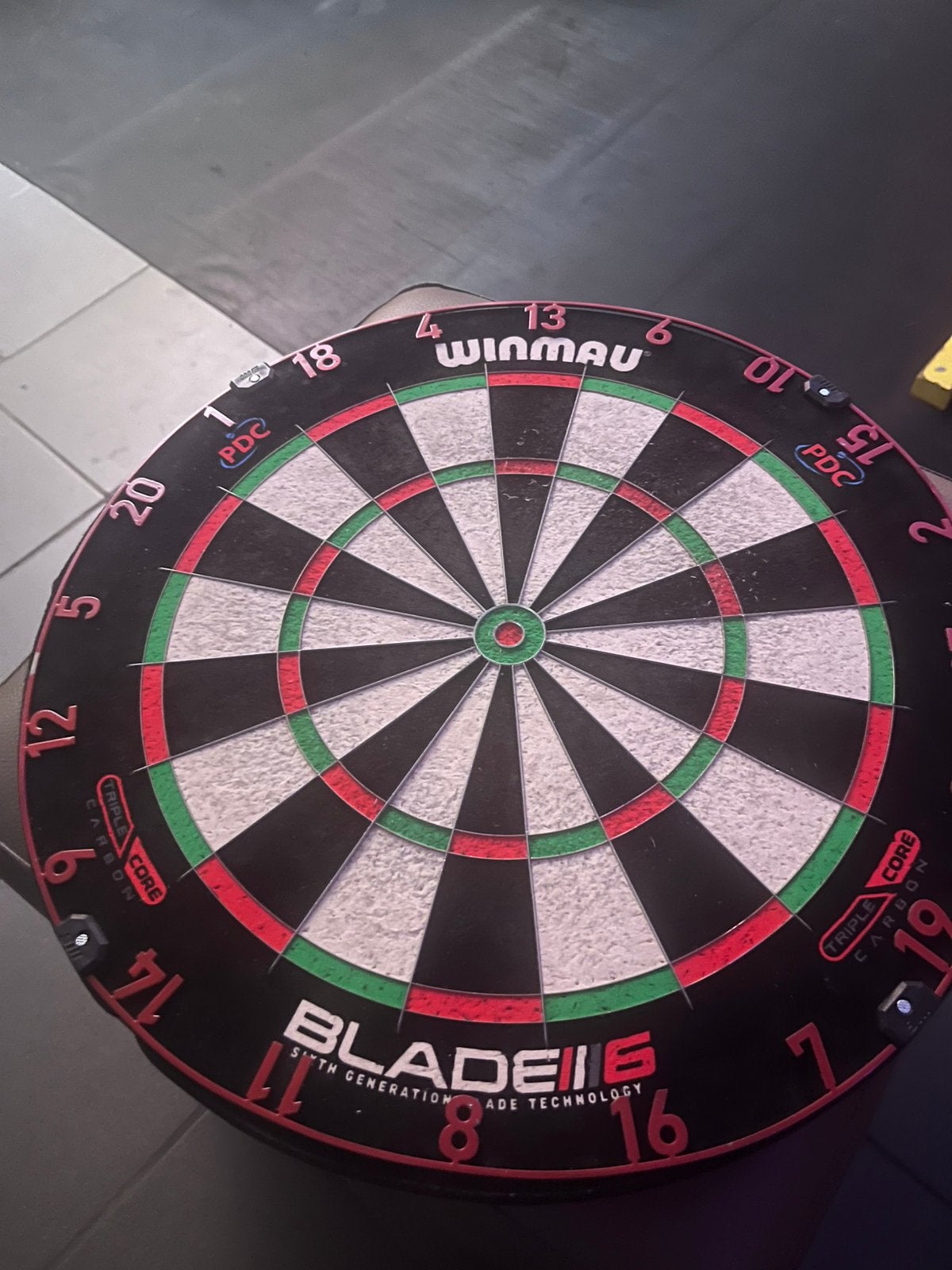 Winmau trippel core, Enlèvement, Comme neuf