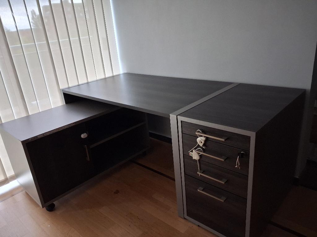 Bureau, 90 cm, Autres marques, Classique, Utilisé