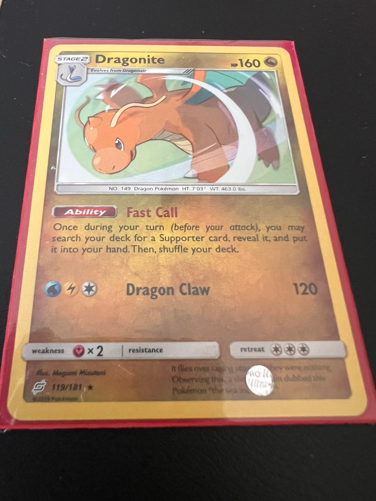 Dragonite 119/181, Enlèvement ou Envoi, Comme neuf