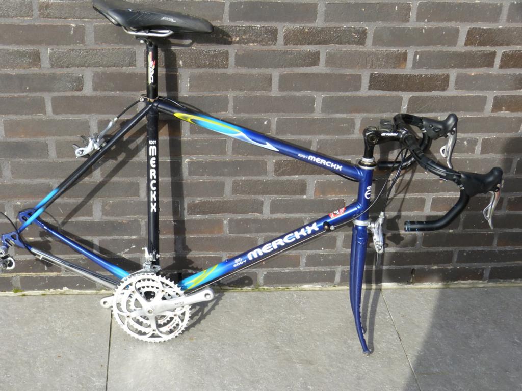 Eddy Merckx Corsa met campagnolo groep, Fietsen en Brommers, Fietsen | Racefietsen, 28 inch, Gebruikt, Staal, 57 tot 61 cm