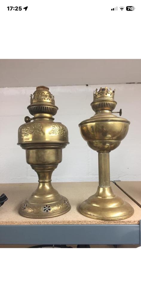 À vendre ancienne lampe a pétrole : Antiquités, Antiquités & Art, Enlèvement