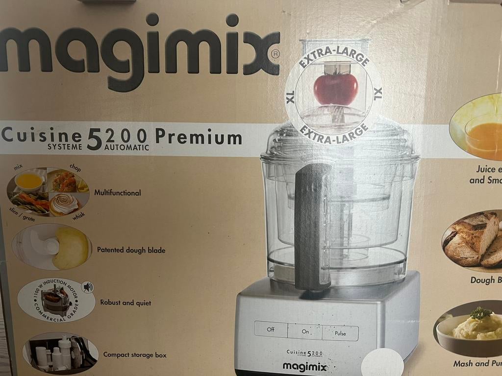 Magimix5200 Premium, Ophalen, Zo goed als nieuw