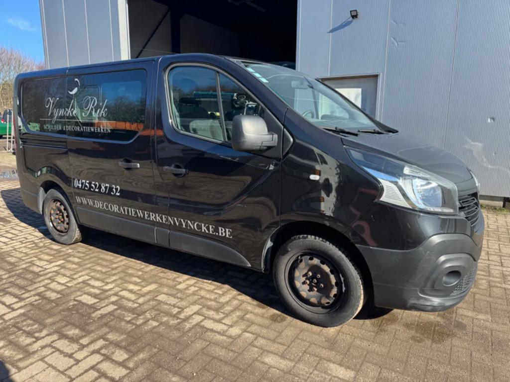 Renault Trafic *EURO 5B-AC-BELGIAN ORIGINE* (bj 2015), Auto's, Gebruikt, 1820 kg, Zwart, Bedrijf