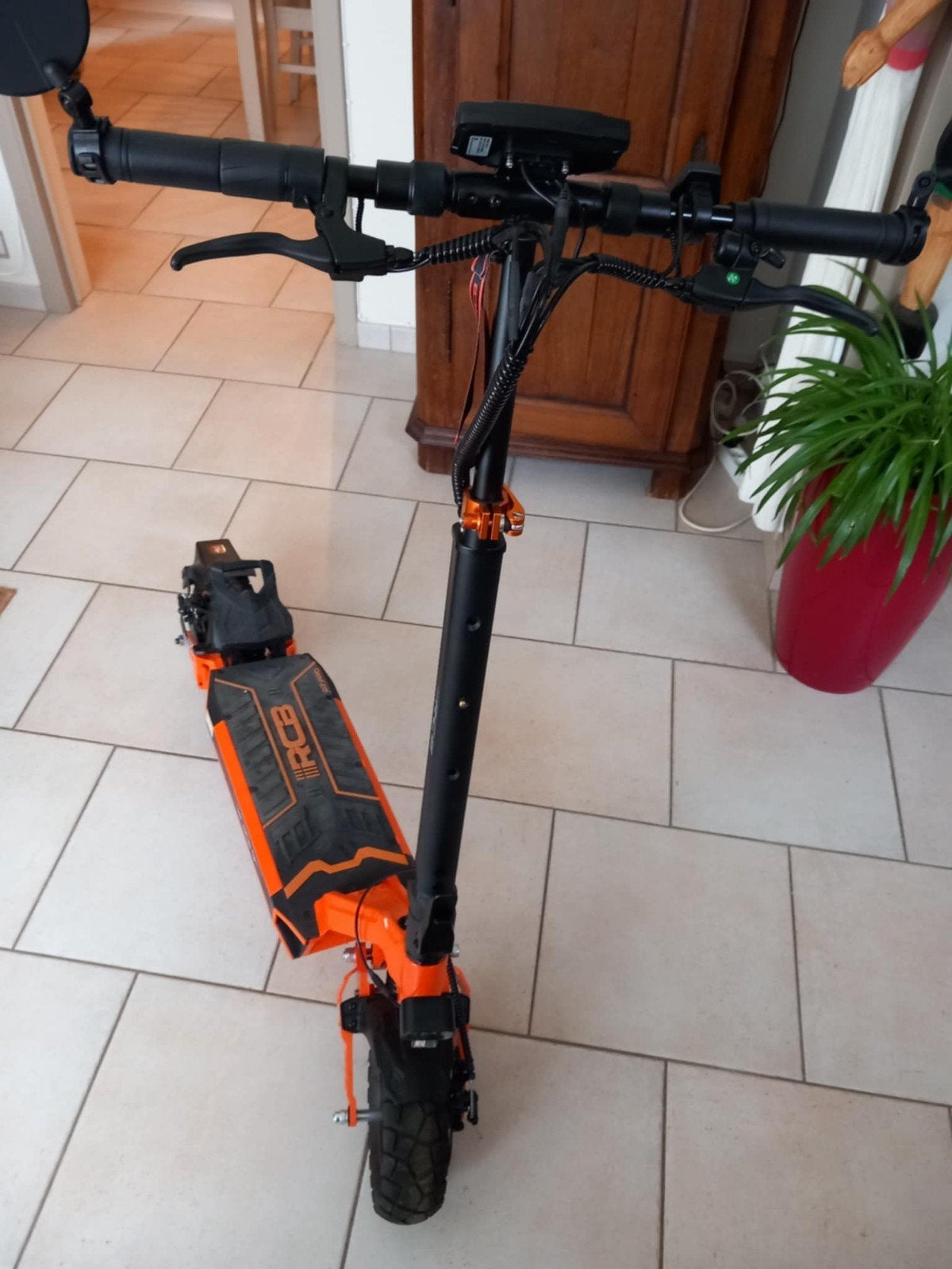 trottinette électrique, Enlèvement