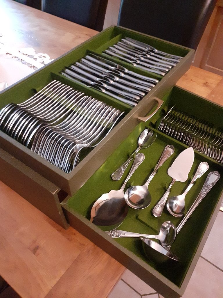 Coffret à couverts complet 12 personnes PiMex 1960, Envoi