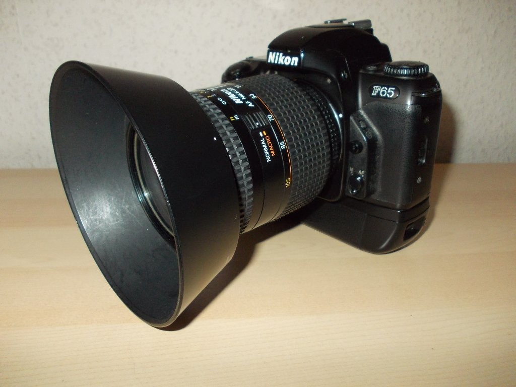 Nikon F65 + Nikon AFD 28-105mm, TV, Hi-fi & Vidéo, Appareils photo analogiques, Enlèvement, Comme neuf, Reflex miroir, Nikon