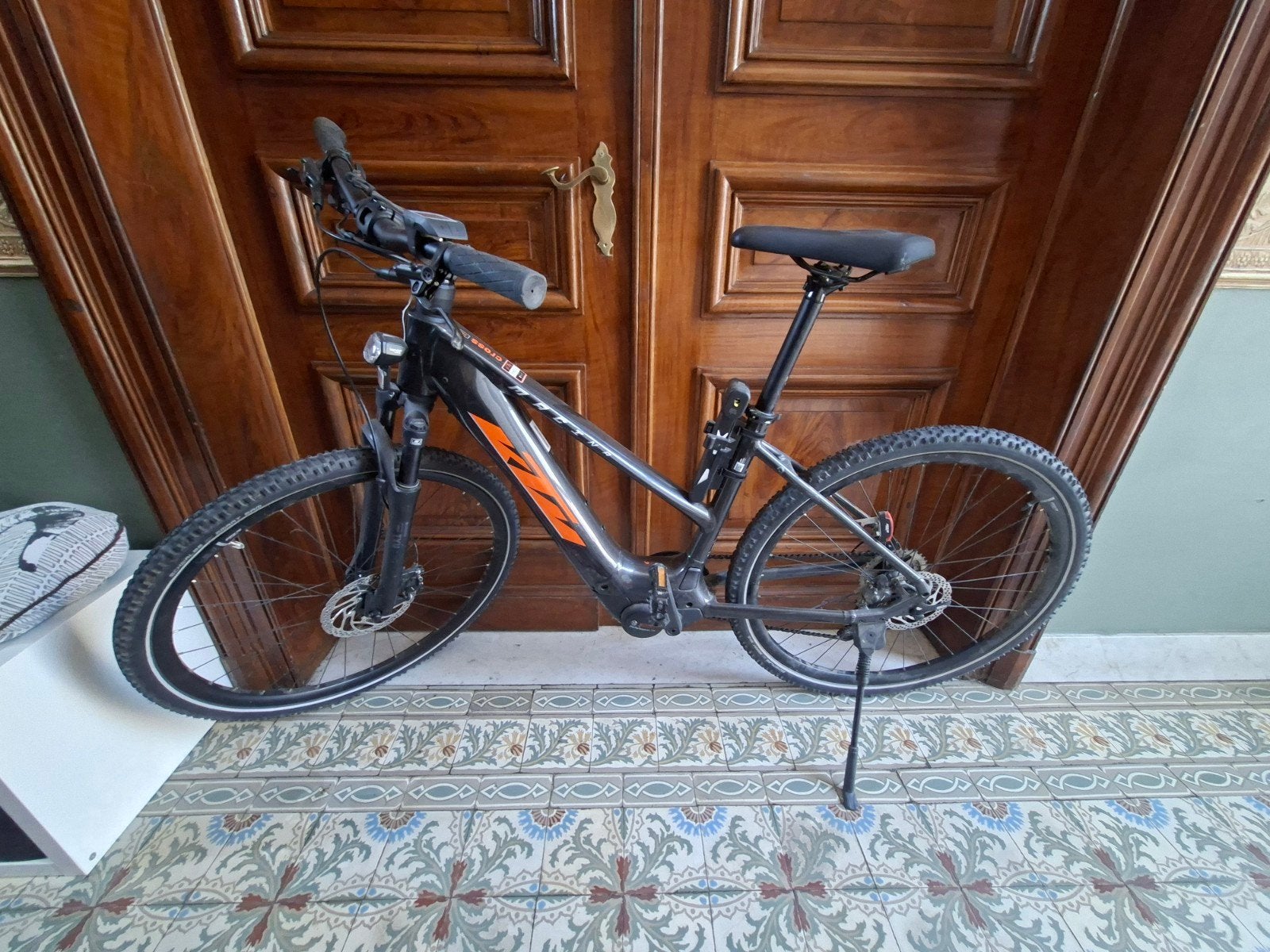 KTM macina cross 510, Ophalen