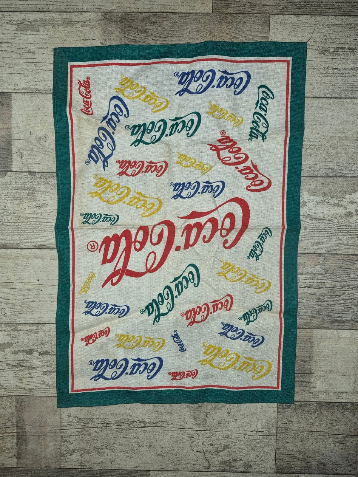 Coca Cola vintage handdoek, Ophalen of Verzenden
