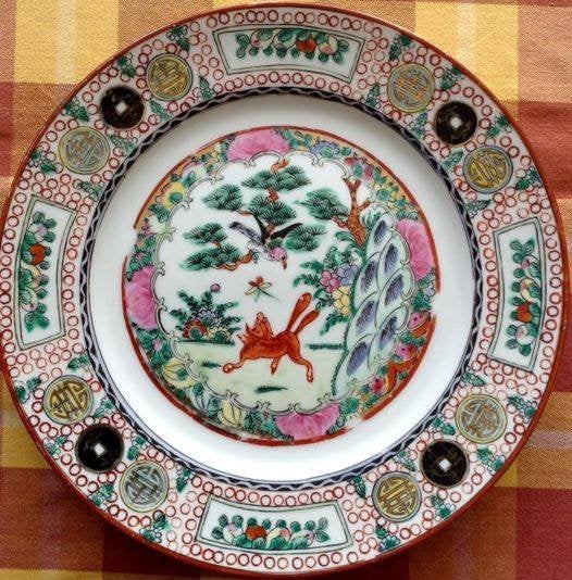 Anciennes assiettes en porcelaine Chine Japon, Enlèvement ou Envoi
