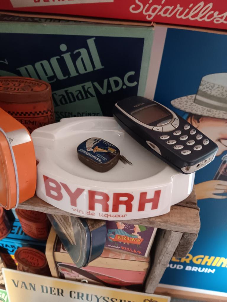 Asbak Byrrh, Verzamelen, Ophalen